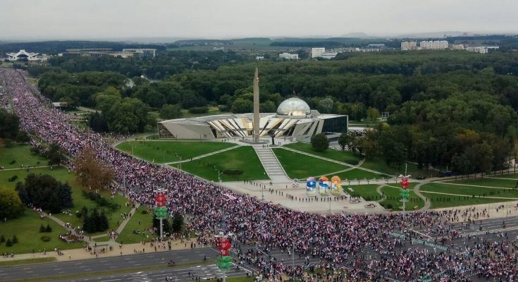 Wydarzenia na Białorusi - Mińsk 2020